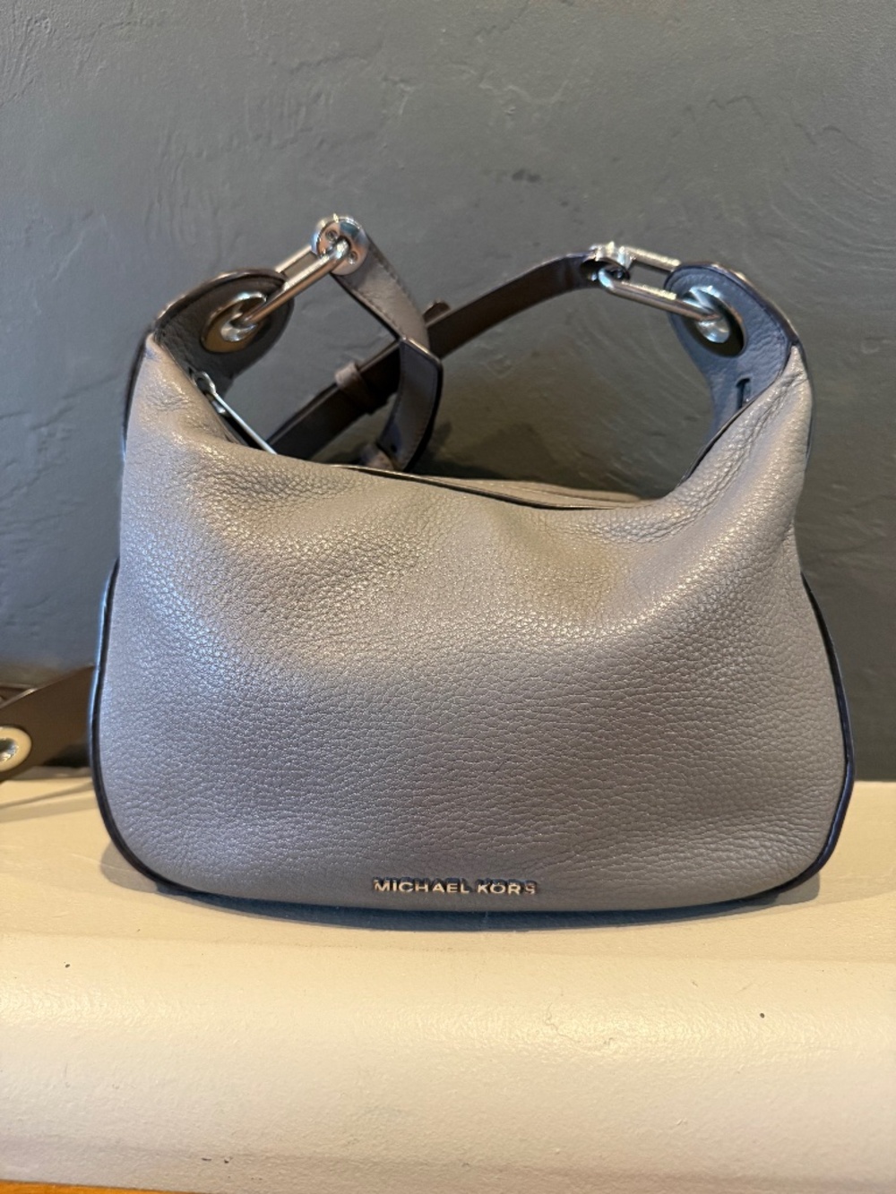 Michael Kors Barlow Leather Crossbody Bag